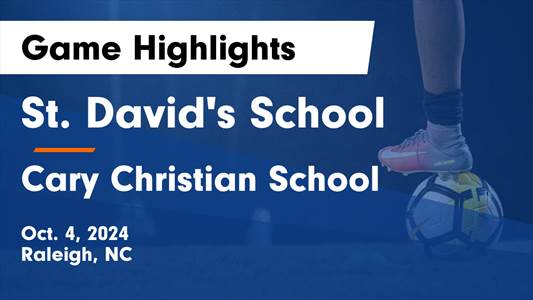 Soccer Game Preview: St. David's vs. GRACE Christian