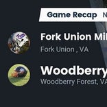 Football Game Preview: Woodberry Forest vs. Fork Union Military 