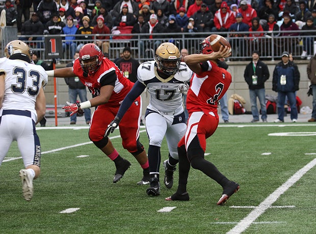 Hoban's defense allowed 24 points in five playoff games and 115 points all season.