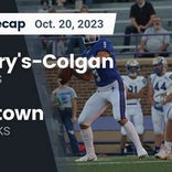 Football Game Recap: Pleasanton Blu-Jays vs. St. Mary&#39;s-Colgan Panthers