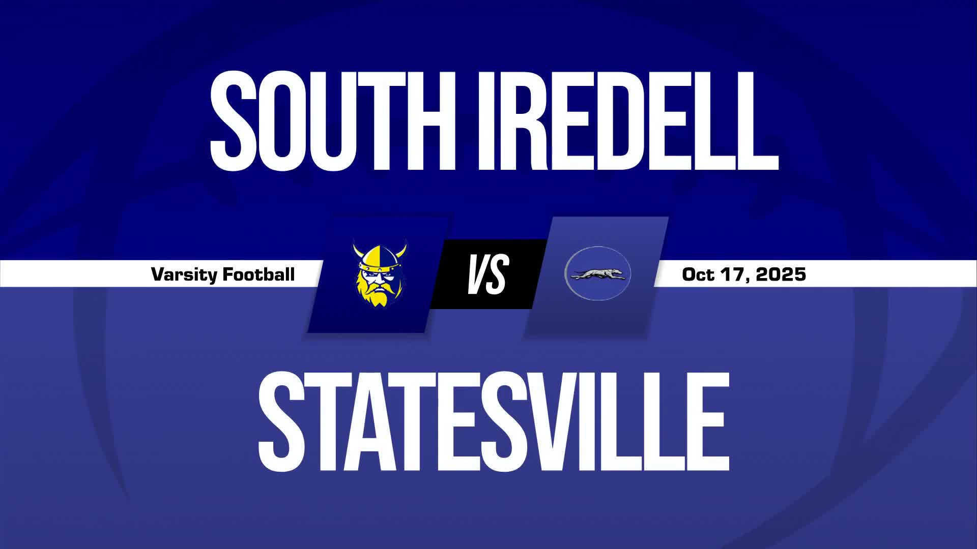 Football Game Preview: South Iredell Vikings vs. North Iredell Raiders + How To Watch