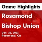 Bishop Union vs. Foothill