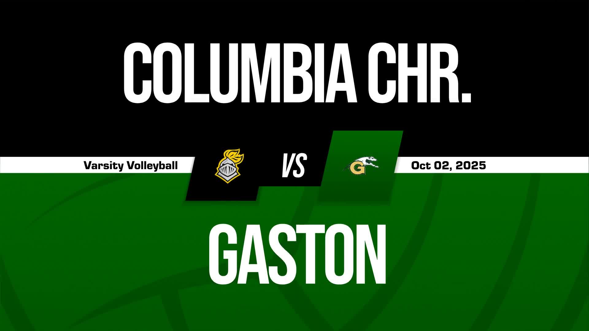 Volleyball Recap: Gaston Wins Going Away Against Columbia Christian + How To Watch