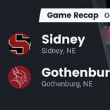 Football Game Recap: Gothenburg Swedes vs. Sidney Red Raiders