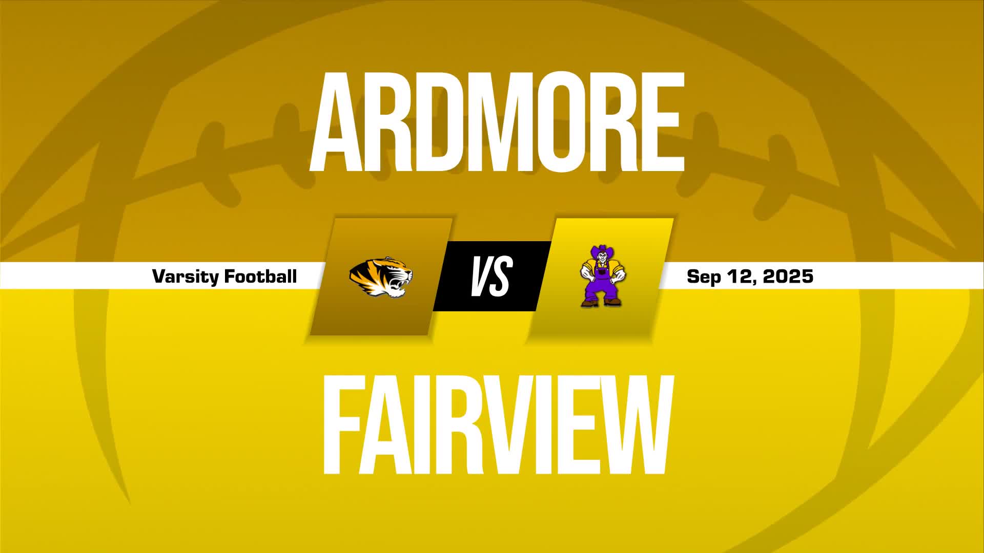 Football Game Preview: Ardmore Tigers vs. West Point Warriors