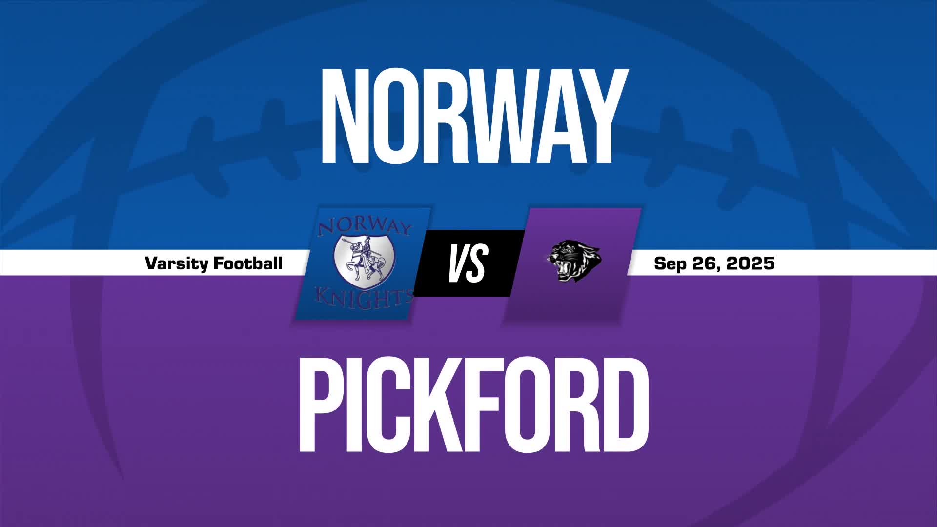 Football Game Preview: Pickford Panthers vs. Ishpeming Hematites + How To Watch
