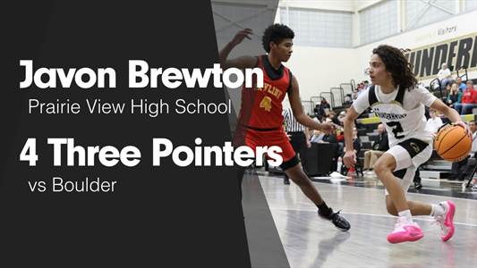 Javon Brewton Game Report: vs Westminster