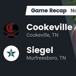 Siegel vs. Cookeville