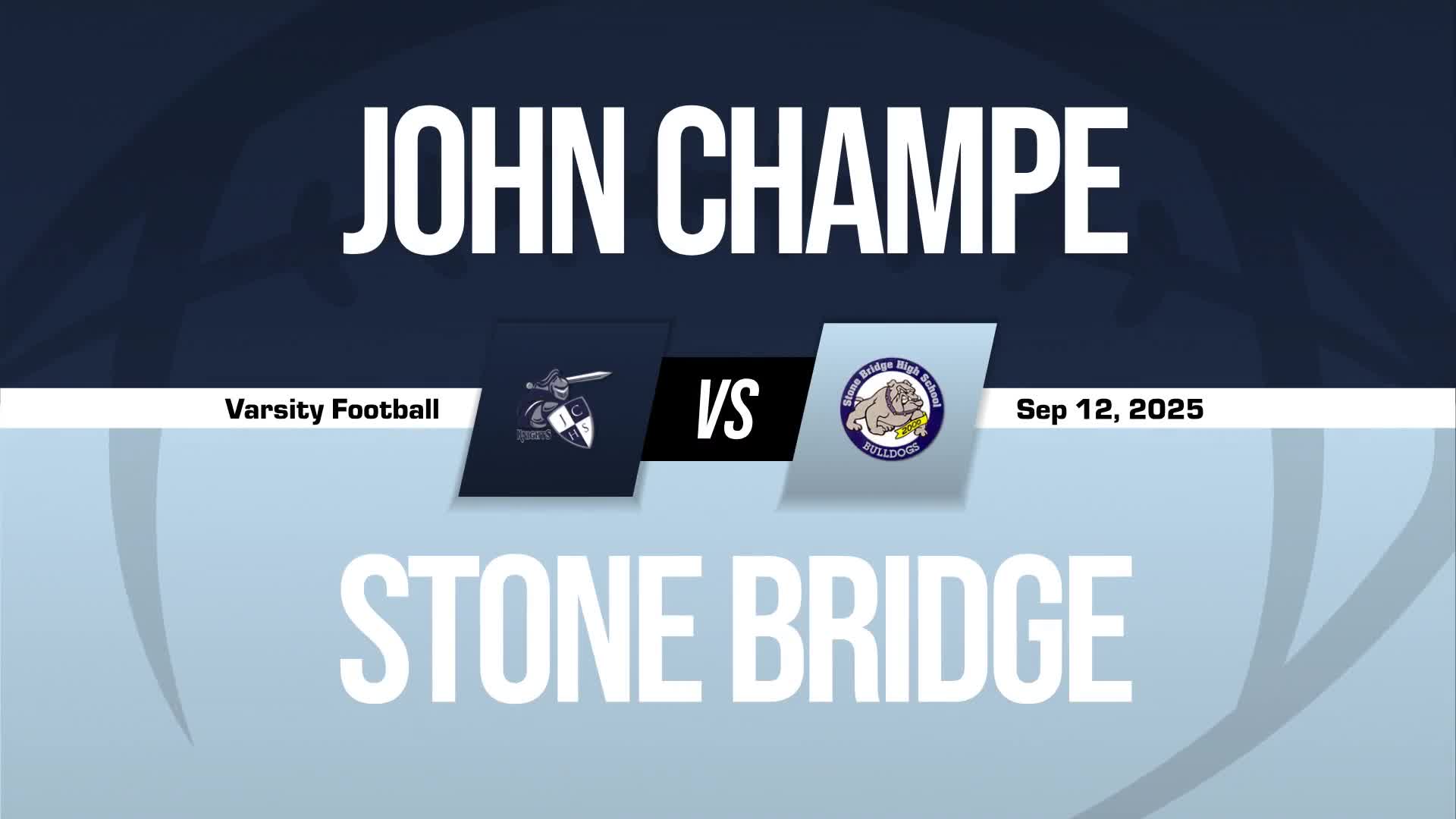 Football Recap: John Champe Turns Things Around After  Road Loss