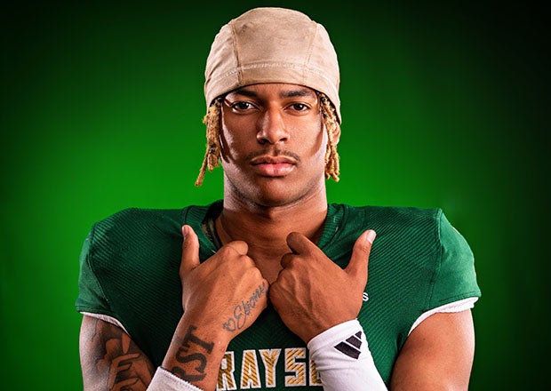 Linebacker Anthony Davis Jr. piled up 105 tackles, 15 tackles for loss and three sacks for Grayson in 2024. (PHOTO: Luke Hamilton)