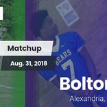 Football Game Recap: Bolton vs. Holy Savior Menard