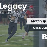 Football Game Recap: Bismarck vs. Legacy