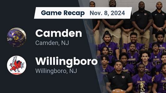 Football Recap: Camden Piles Up the Points Against Willingboro