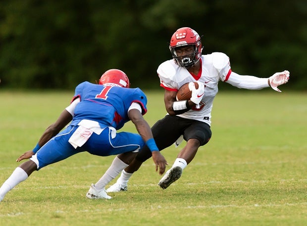 Grimes knows he might have a shot at playing football in the NFL, but is also focused on school. He wants to earn a business degree for life after football.