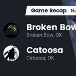 Football Game Recap: Broken Bow vs. Catoosa