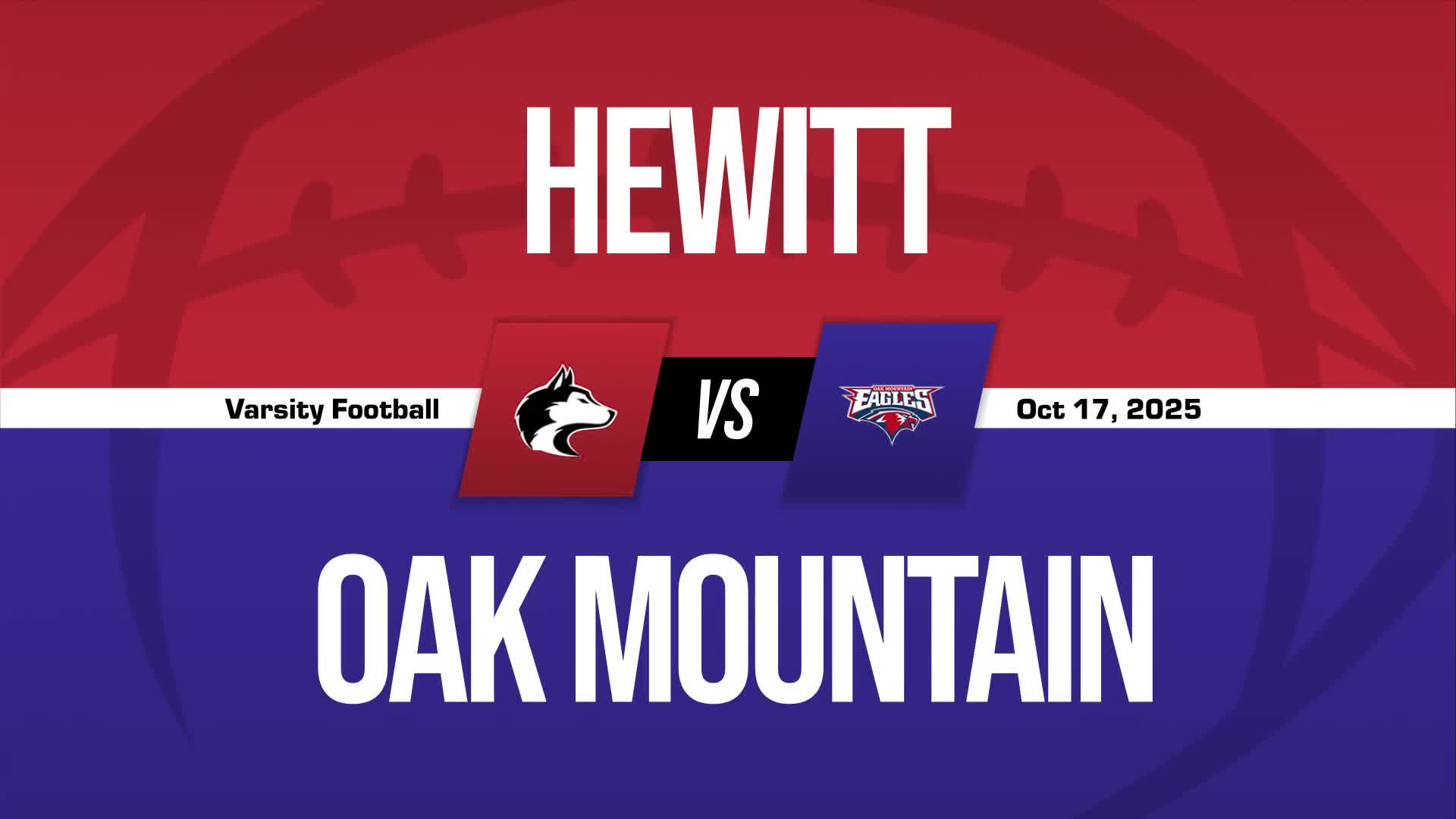 Football Game Preview: Oak Mountain Eagles vs. Hillcrest Patriots + How To Watch