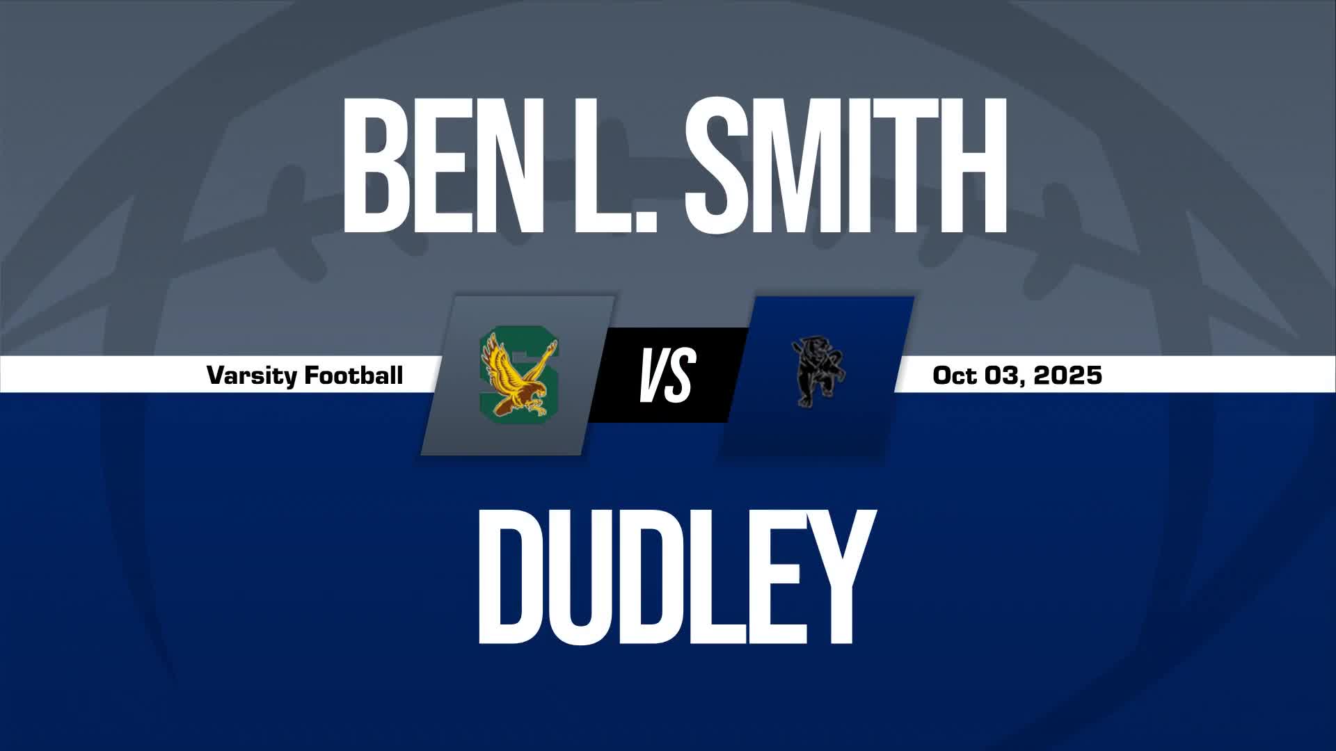 Football Game Preview: Ben L. Smith Golden Eagles vs. Ragsdale Tigers + How To Watch