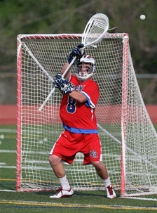 Cherry Creek goalie Sam Arthur was
stellar in net against defending champ
Regis Jesuit in a 4-3 win by the Bruins
in the state semifinals.