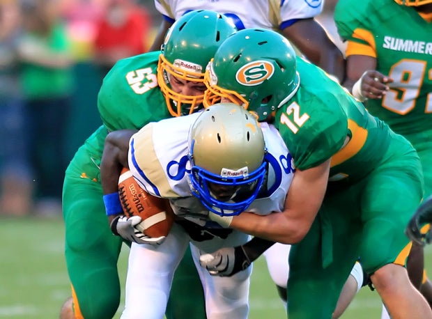 Mac McCurry (right), Summerville