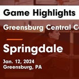 Springdale vs. Greensburg Central Catholic