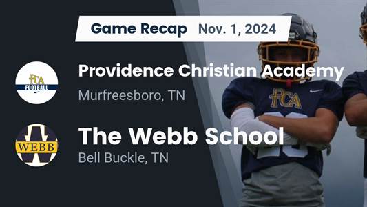 Football Game Preview: The Webb School Feet vs. University School of Jackson Bruins