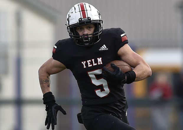 Kyler Ronquillo in action during a semifinal win over Bellevue, a game Yelm also won in the final minute. (Photo: Steve Faber)