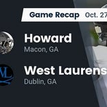 Football Game Recap: West Laurens Raiders vs. Howard Huskies 