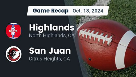 Football Game Preview: Highlands Scots vs. Vacaville Christian F