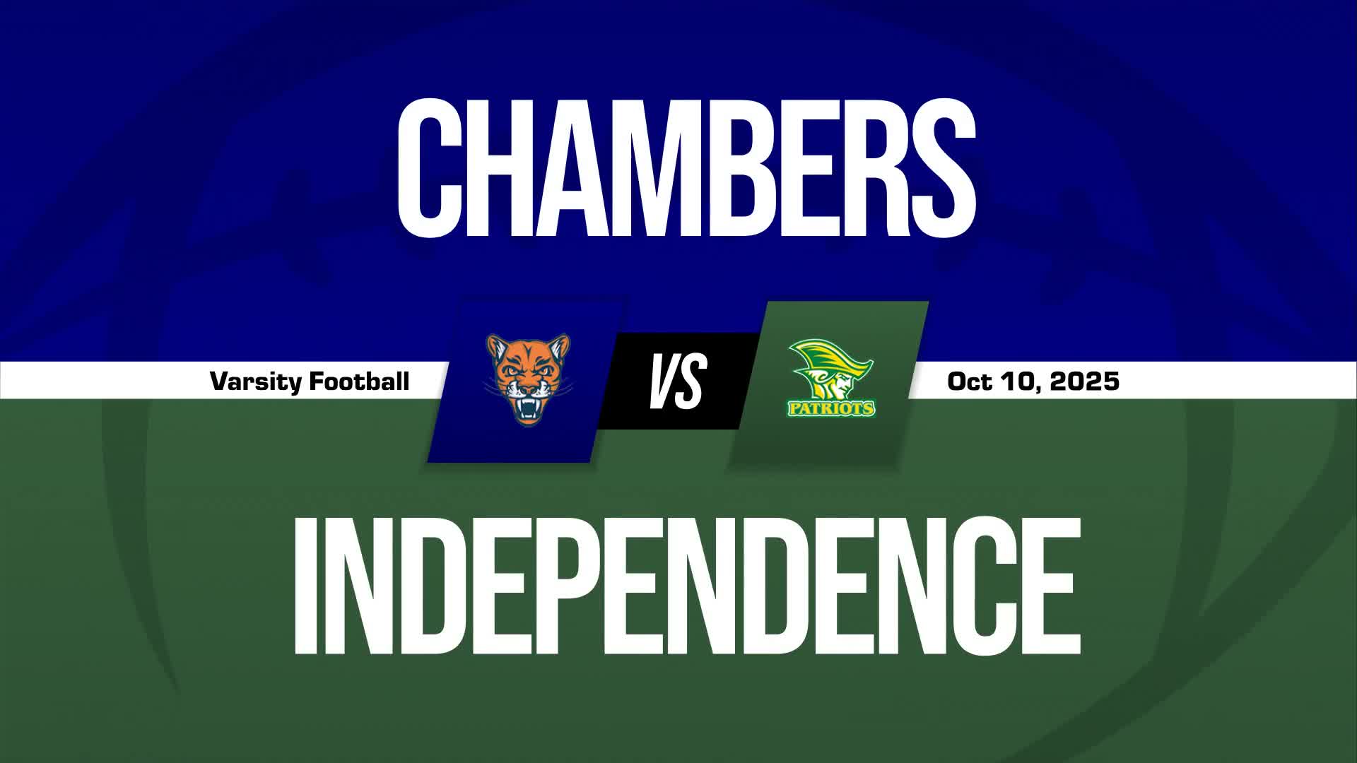 Football Game Preview: Chambers Cougars vs. North Mecklenburg Vi
