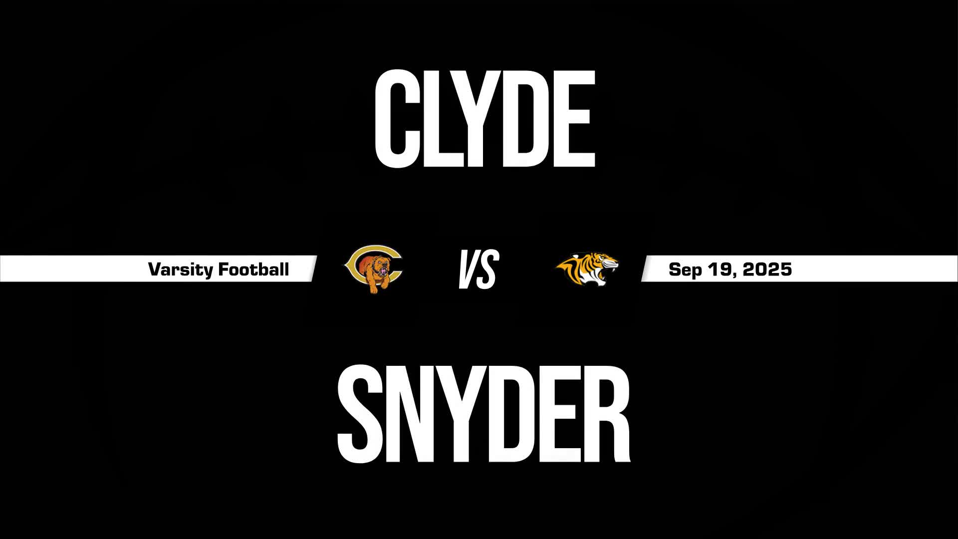 Football Recap: Clyde Sets Scoring Season-High Against Muleshoe