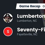 Football Game Recap: Lumberton Pirates vs. Seventy-First Falcons