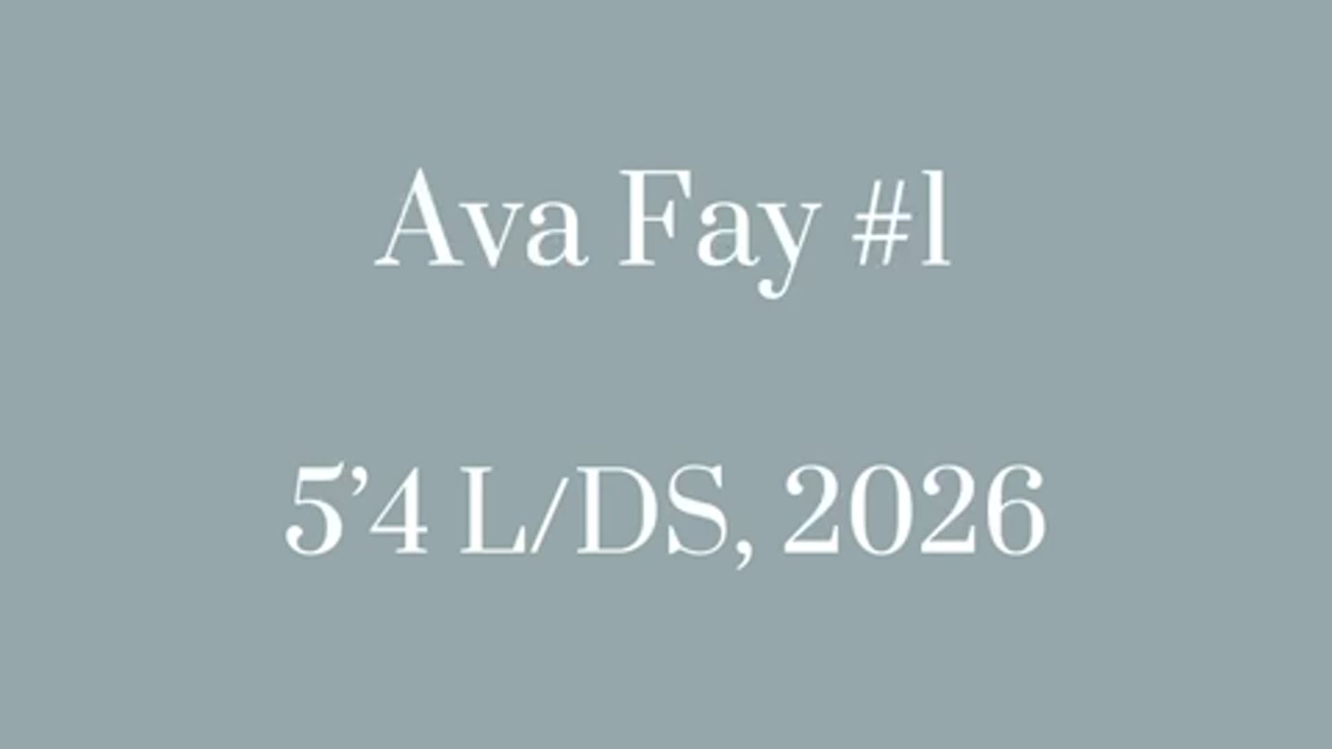 Ava Fay Game Report: @ ALA - Mesa North