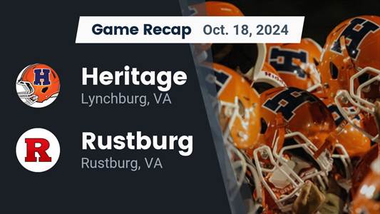 Football Recap: Rustburg's Losing Streak Is a Thing of the Past
