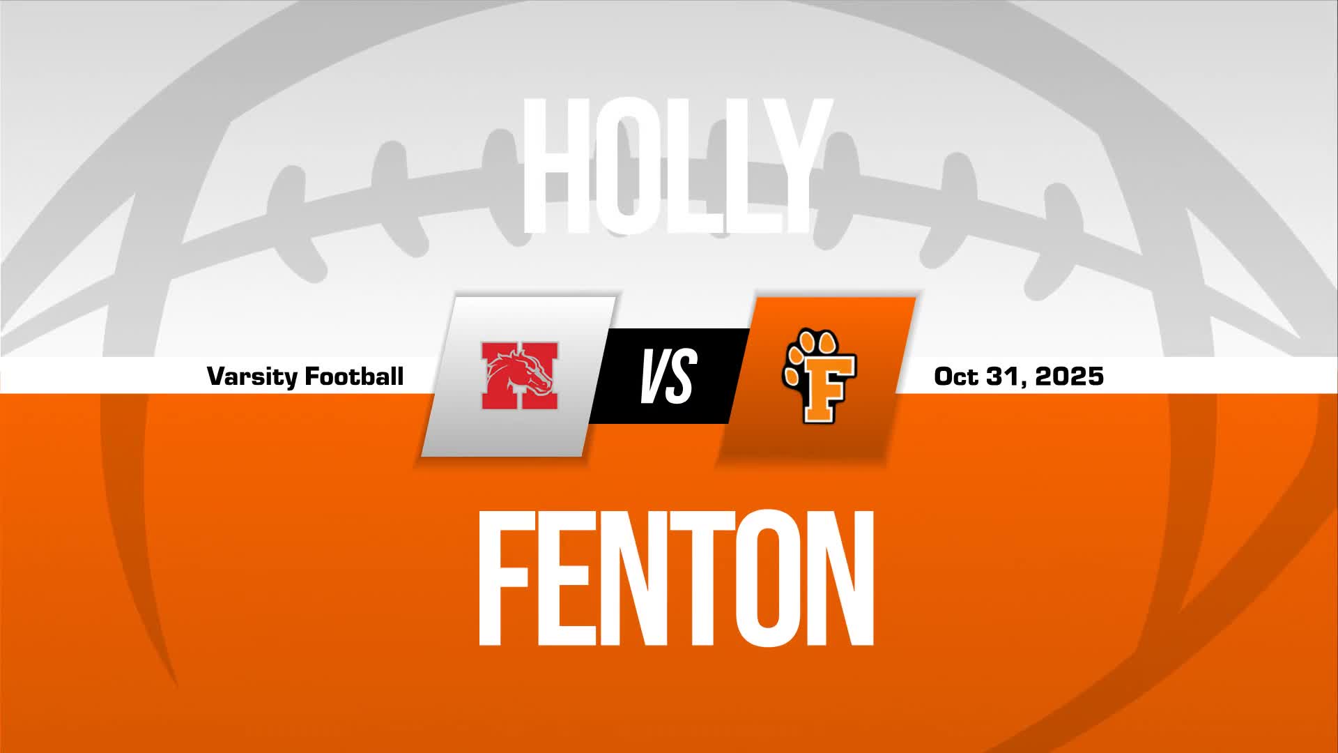 Football Game Preview: Fenton Tigers vs. Adrian Maples + How To Watch