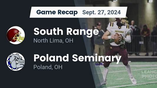Football Game Preview: South Range Raiders vs. Girard Indians