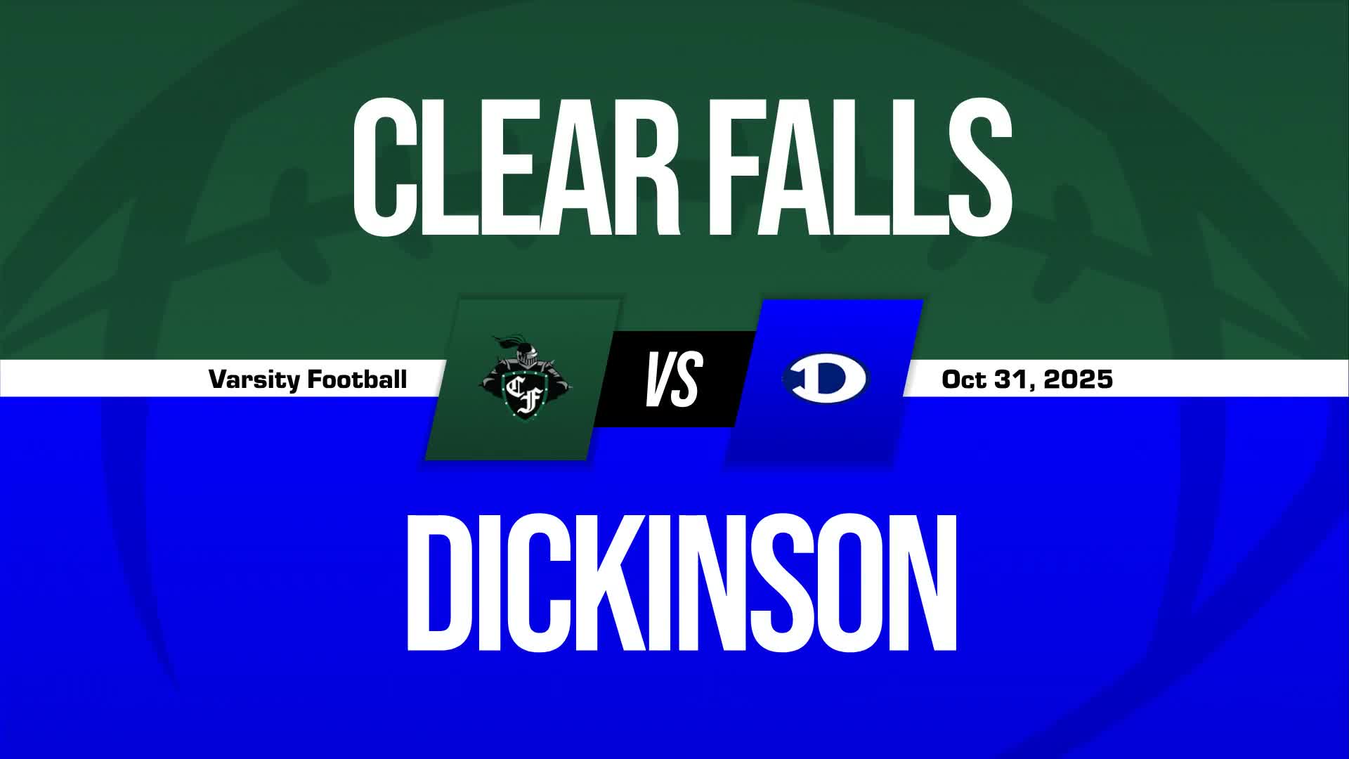 Football Recap: Clear Falls Comes Up Short