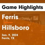 Basketball Game Recap: Ferris Yellowjackets vs. Hillsboro Eagles