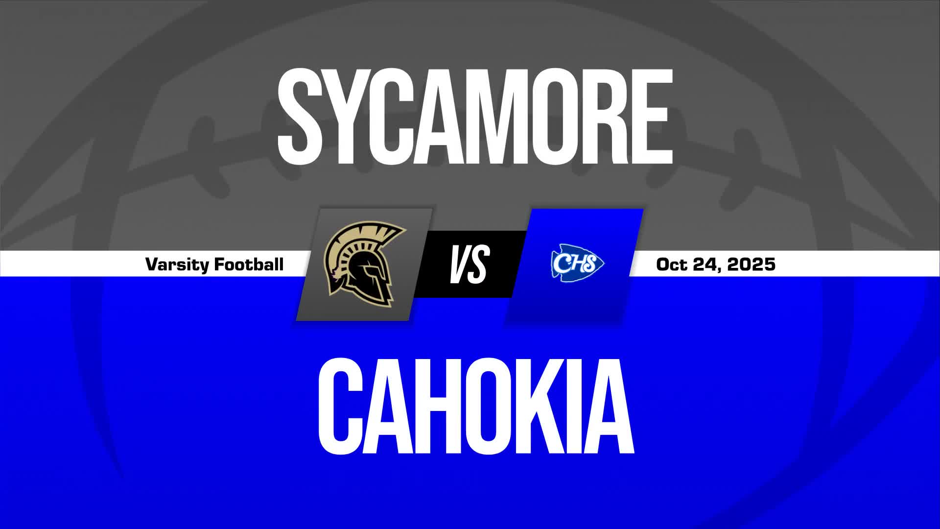 Football Recap: Cahokia's Rushing Attack Does It Again + How To Watch
