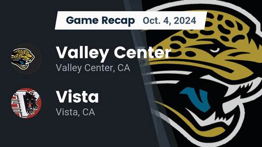 Football Recap: Vista Takes a Loss