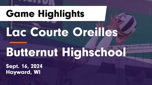 Volleyball Game Preview: Lac Courte Oreilles Eagles vs. Hurley N
