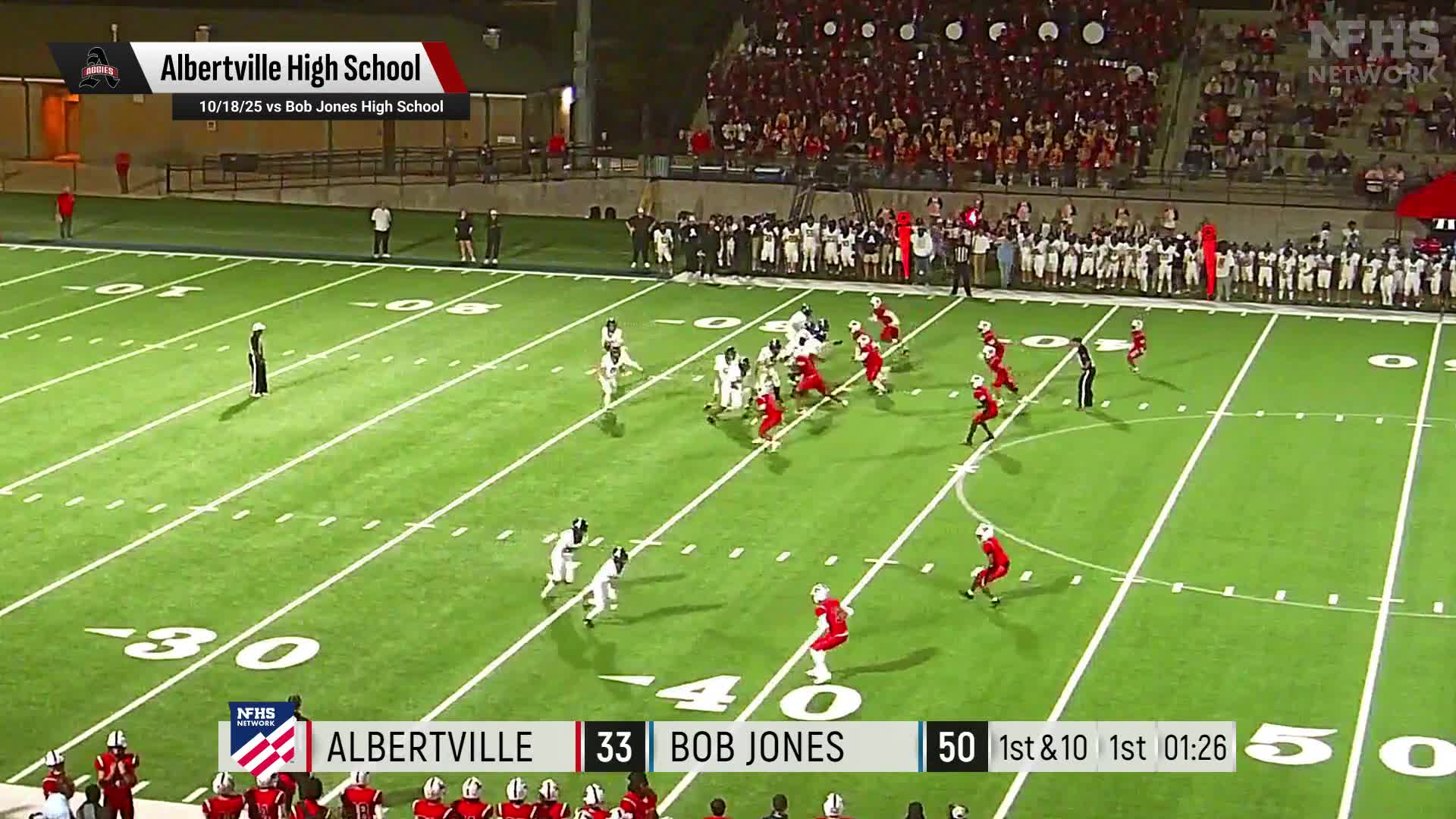 Football Recap: Albertville Comes Up Short + How To Watch
