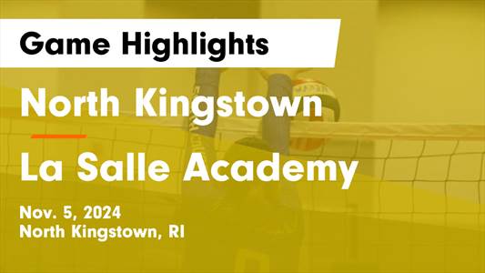 Volleyball Recap: La Salle Academy Takes a Loss