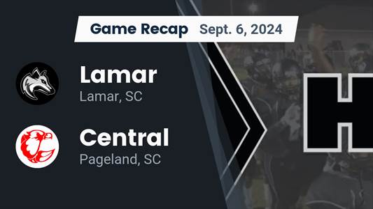 Football Recap: Central Piles Up the Points Against Blacksburg