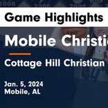 Basketball Game Recap: Mobile Christian Leopards vs. Cottage Hill Christian Academy Warriors