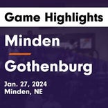 Basketball Game Recap: Gothenburg Swedes vs. Minden Whippets