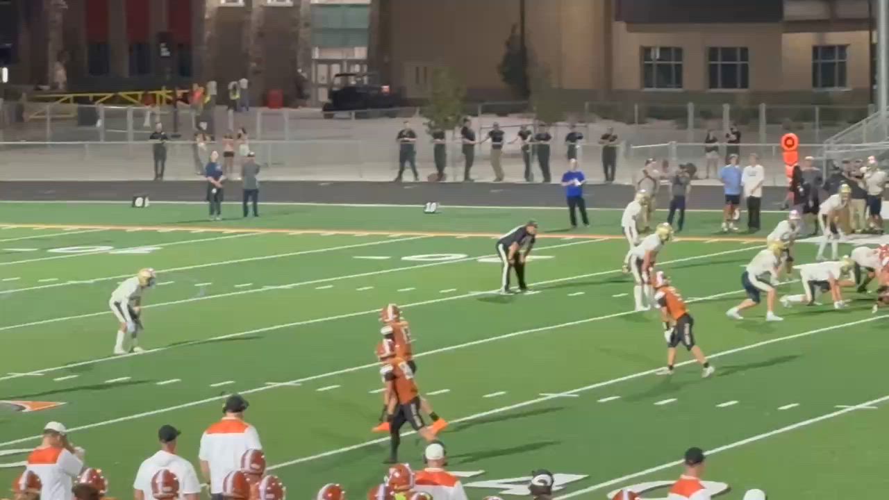 Gavin Ortegon Game Report: vs Clearfield