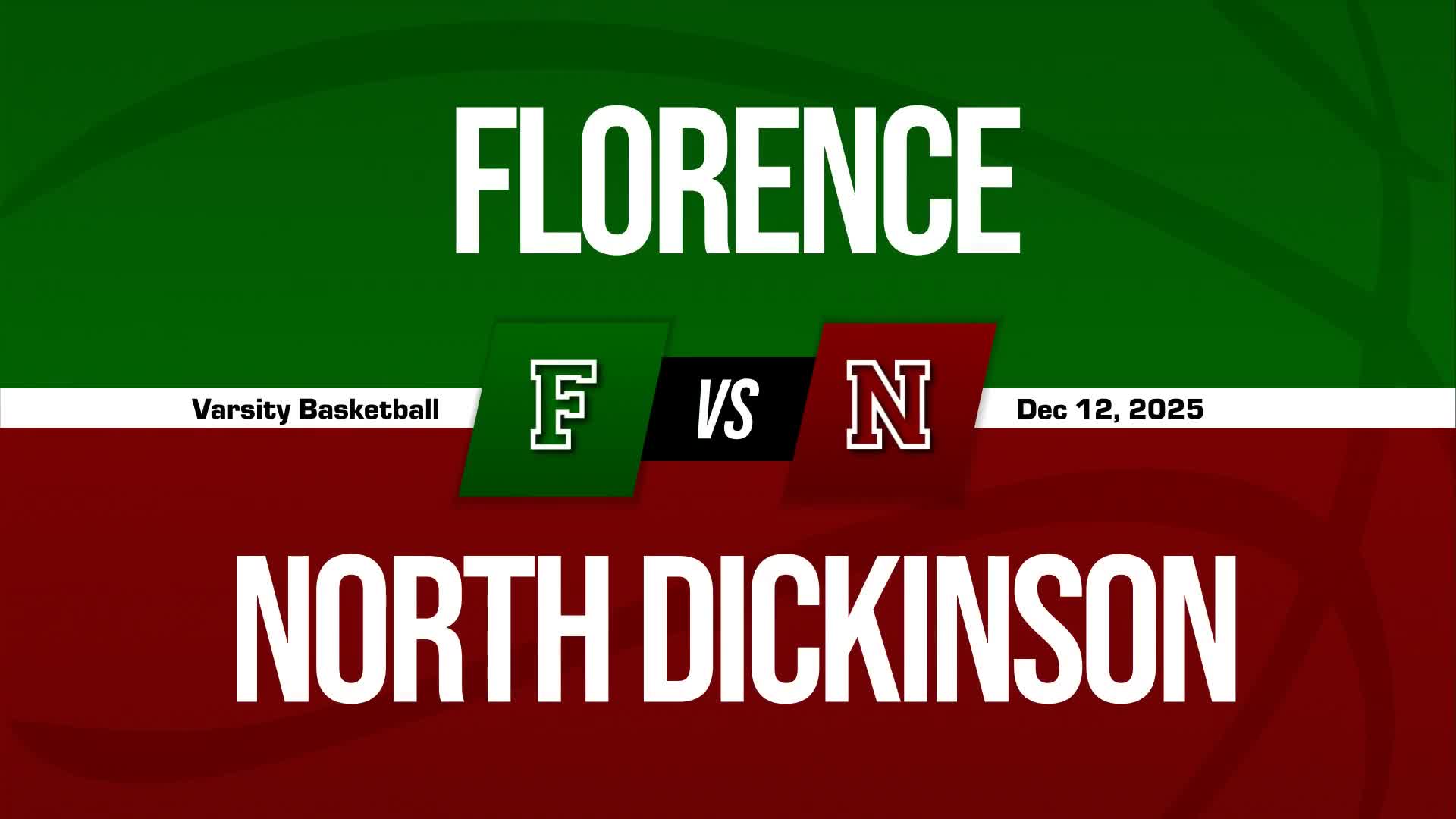 Basketball Recap: Florence Piles Up the Points Against North Dickinson + How To Watch