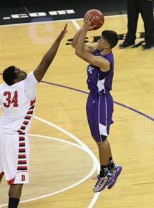 College Park's Sebastian Flores
scored a team-high 23 points.
