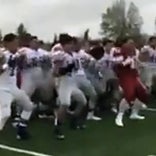 Video: Rival teams join in Haka after game