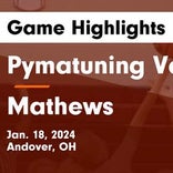 Basketball Game Recap: Mathews Mustangs vs. Pymatuning Valley Lakers